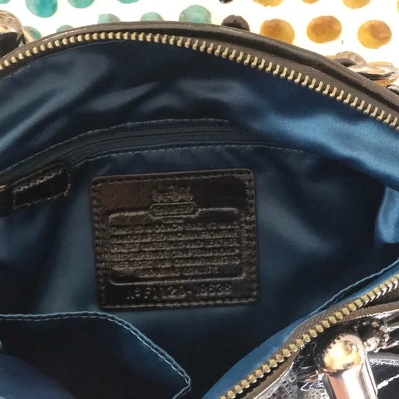 Coach Limited Edition Sequined Handbag, like new condition